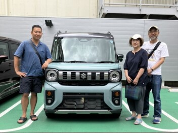 S様へスペーシアギアをご納車しました！